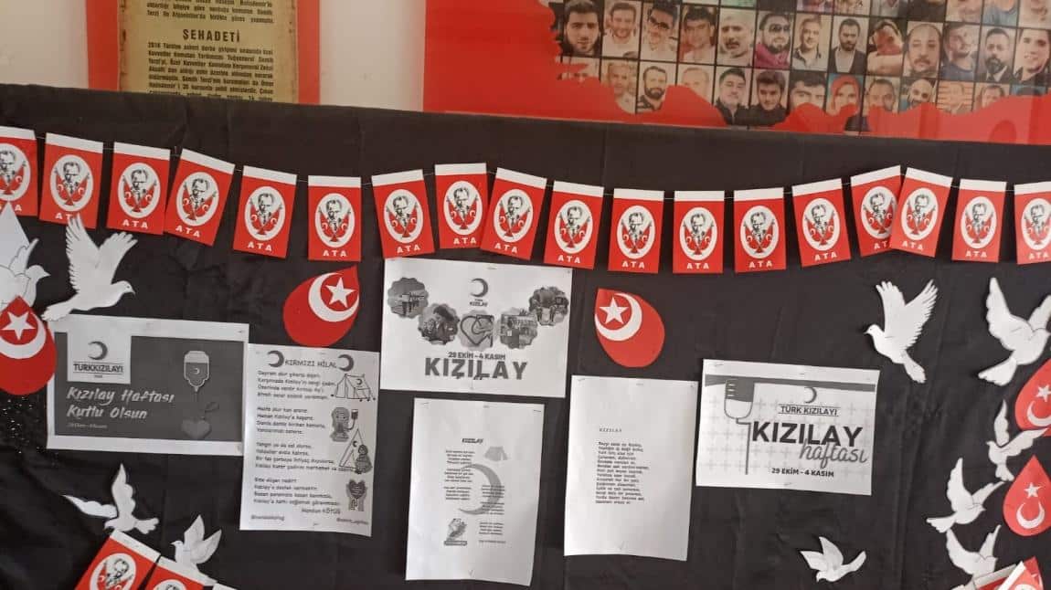 Kızılay Haftası Etkinlikleri